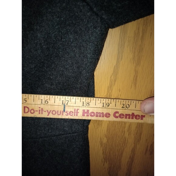 Old Navy ON Overcoat Womens Size Large Belted Buttoned Lined Wool Blend 36×36 - Picture 6 of 16